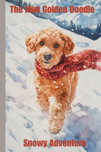 The Mini Golden Doodle's Snowy Adventure