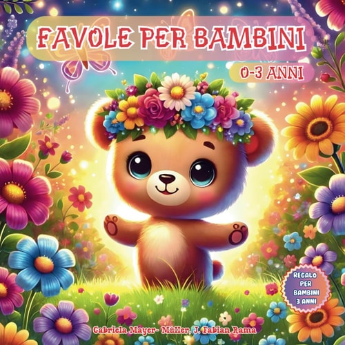 FAVOLE PER BAMBINI 0-3 ANNI 41 Illustrate Fiabe Della Buonanotte Con Dolcissimi Animali Per... Insegnare Le Regole Principi E Valori Come