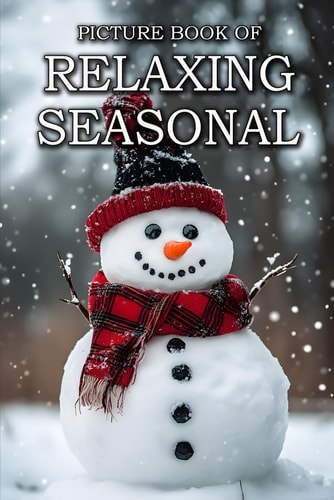 Relaxing Seasonal Picture Books For Adults With Dementia And Alzheimers Patients - Beauty Of The Four Seasons Photos, Spring, Summer, Autumn, And Winter