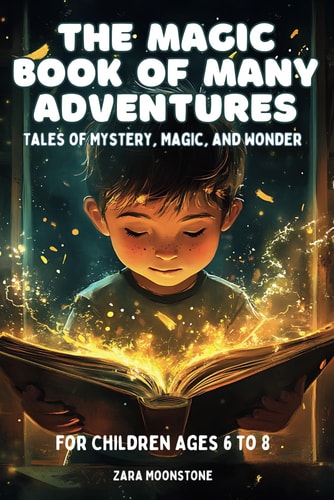 The Magic Book of Many Adventures Tales of Mystery, Magic, and Wonder Story Book For Kids Ages 6-8