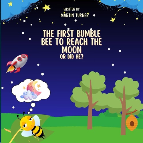 The First Bumble Bee to Reach the Moon