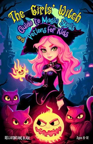 The Girls' Witch Guide to Magic Spells and Potions for Kids Ages 8-12 Bewitching Spellbook to Discover Rituals, Magical Recipes, Hilarious Mischief, Explore Fun Witchy Adventures Where Chaos and Laughter Reign and Step Into the World of Witchcraft