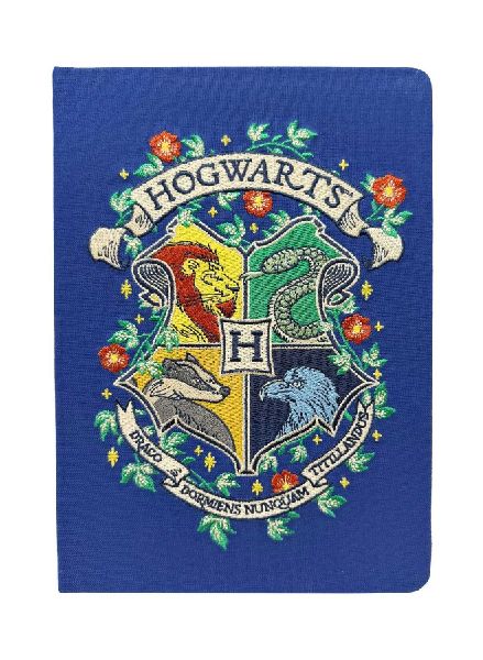 Harry Potter: Hogwarts Crest Embroidered Journal