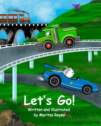 Let's Go! A Book About Colors, Transportation, and Jobs
