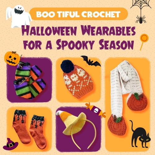 Boo-tiful Crochet Halloween Wearables for a Spooky Season