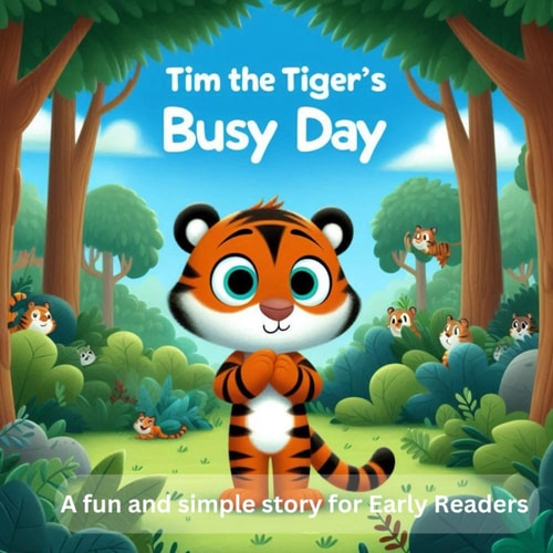 Tim the Tiger's Busy Day A Fun and Simple Story for Early Readers