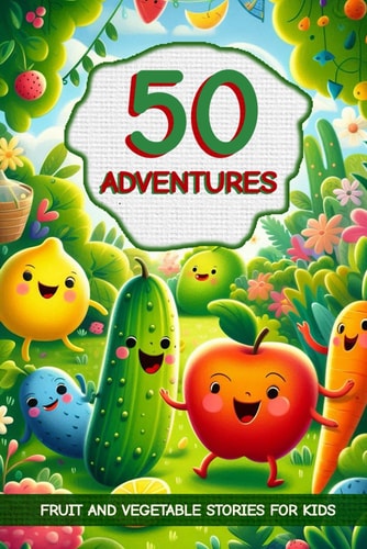50 Adventure Fruit and Vegetable Stories for Kids