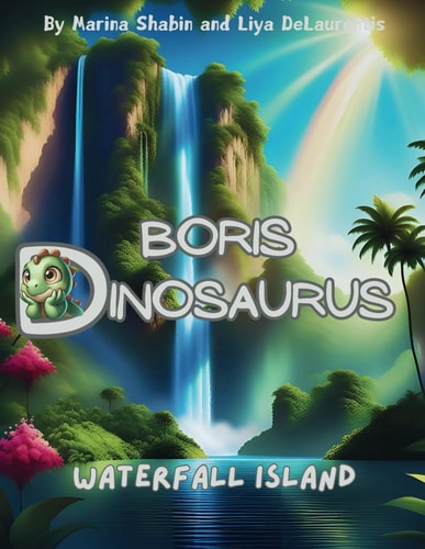 Boris Dinosaurus Waterfall Island