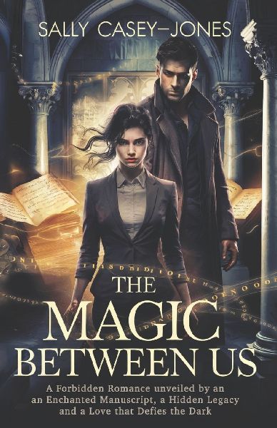 The Magic Between Us: A Forbidden Romance Unveiled by an Enchanted Manuscript, a Hidden Legacy, and a Love That Defies the Dark