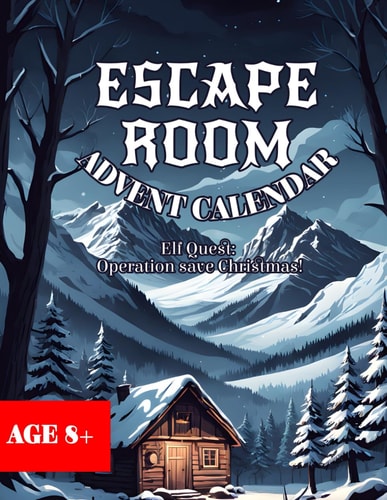 Escape Room Advent Calendar Elf Quest: Operation Save Christmas! Age 8 +
