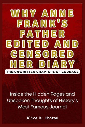 Why Anne Frank's Father Edited and Censored Her Diary The Unwritten Chapters of Courage: Inside the Hidden Pages and Unspoken Thoughts of History's Most Famous Journal