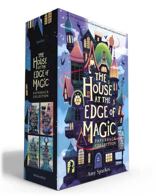 The House at the Edge of Magic Paperback Collection (Boxed Set): The House at the Edge of Magic; The Tower at the End of Time; The Bookshop at the Back of Beyond; The Lighthouse at the Worlds End