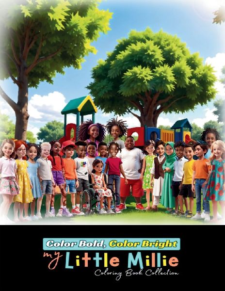 Color Bold, Color Bright(TM)&#65039;: my Little Millie Coloring Book Collection