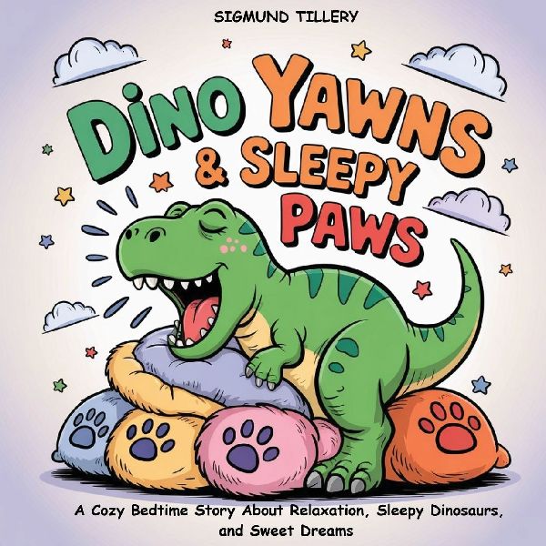 Dino Yawns & Sleepy Paws: A Cozy Bedtime Story About Relaxation, Sleepy Dinosaurs, and Sweet Dreams