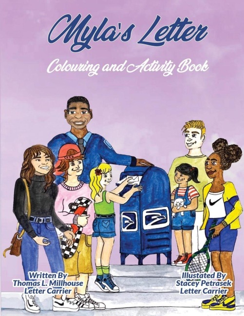 Mylas Letter Coloring Book