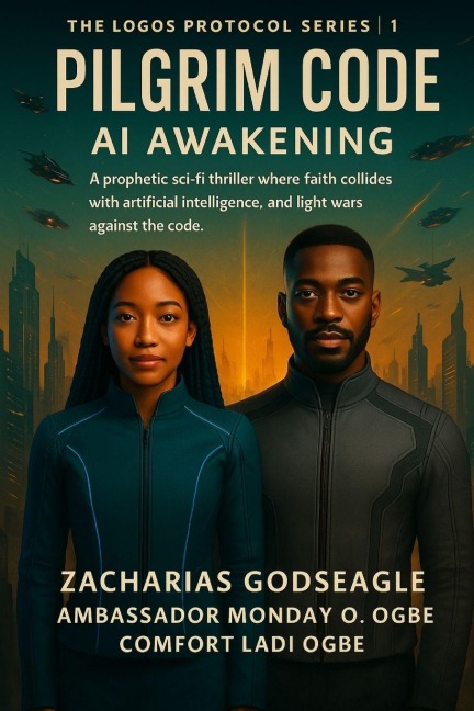 The Logos Protocol - Book 1- Pilgrim Code - AI Awakening: A prophetic sci-fi thriller where faith collides with artificial intelligence, and light wars against the code