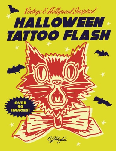 Halloween Tattoo Flash Vintage And Hollywood Inspired