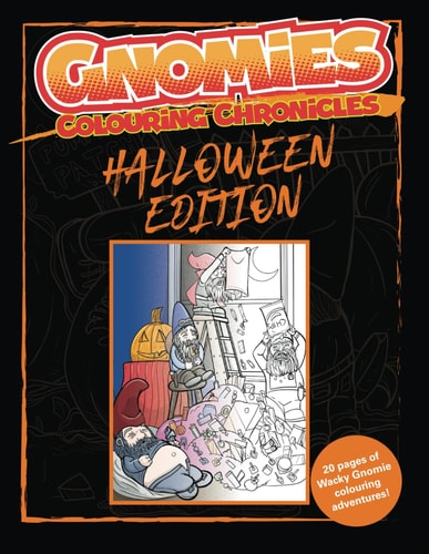 The Gnomie Colouring Chronicles Halloween Edition