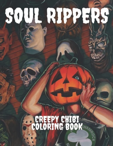 Soul Rippers Creepy Chibi Coloring Book