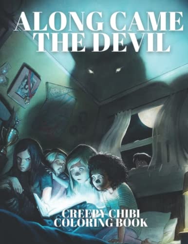 Along Came the Devil Creepy Chibi Coloring Book
