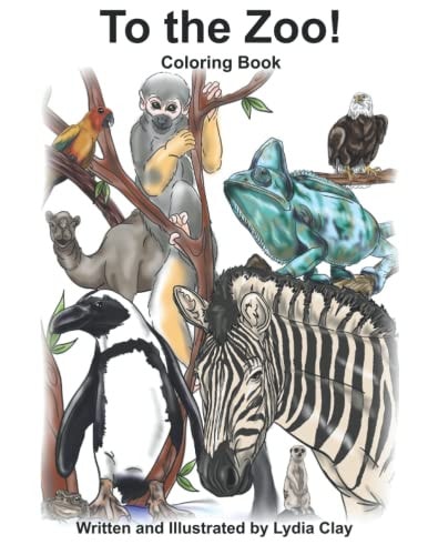 To the Zoo! Coloring Book