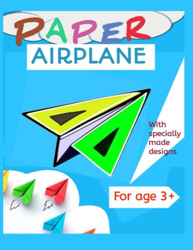 Paper Airplane Book With Specially Made Design