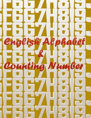 English Alphabet & Counting Number A Book For Kids