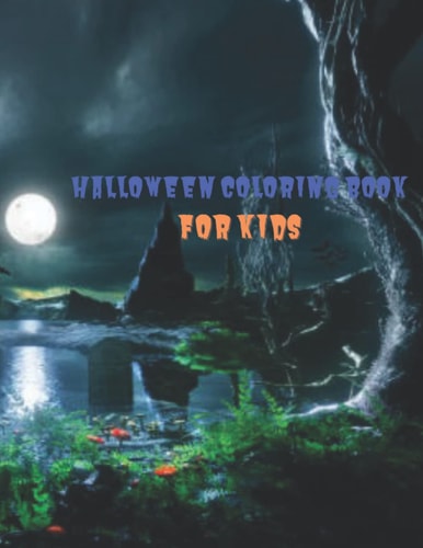 Halloween Coloring Book for Kids Halloween Themed Coloring Book for Kids