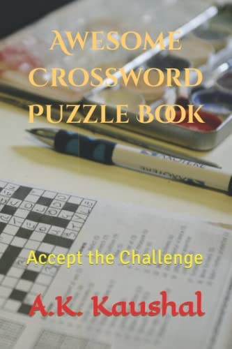 Awesome Crossword Puzzle Book Accept the Challenge