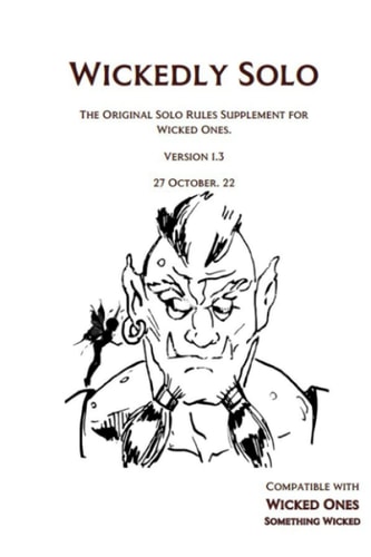 Wickedly Solo Solo Roleplaying Wicked Ones
