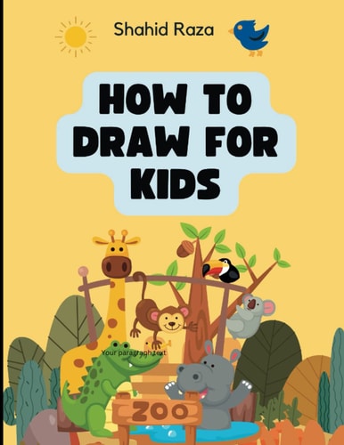 Animal Coloring Book for Older Kids & Teens How to Draw for Kids