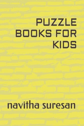 Puzzle Books for Kids