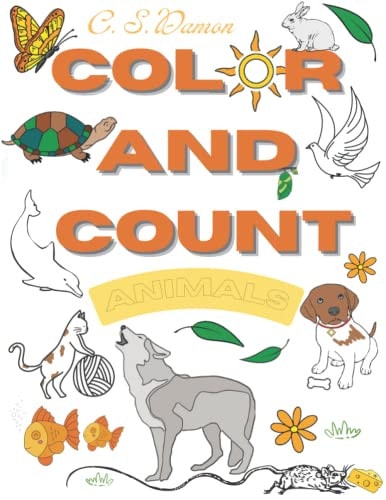 Color and Count Animals