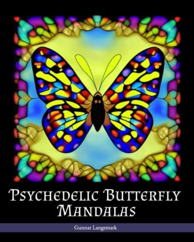 Psychedelic Butterfly Mandalas