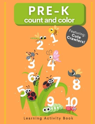 Pre-K Count and Color Learning Numbers 1-10