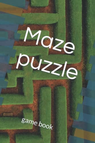 Maze Puzzle Game Book