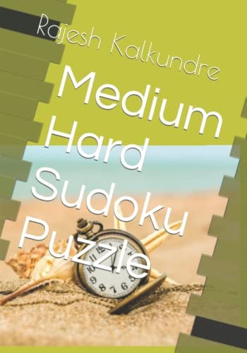 Medium Hard Sudoku Puzzle