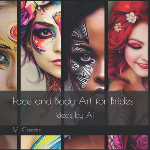 Face and Body Art for Brides Ideas by AI