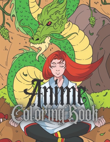 Anime Coloring Books