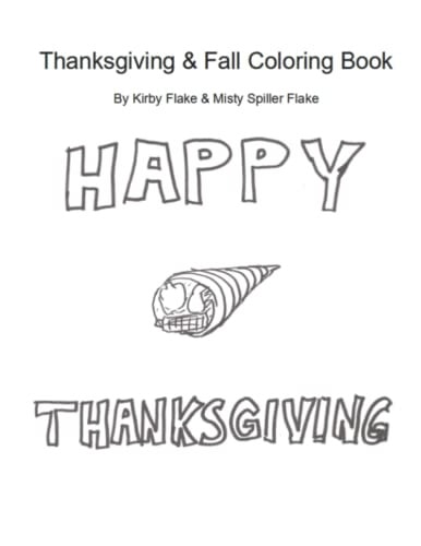 Happy Thanksgiving & Fall Coloring Book