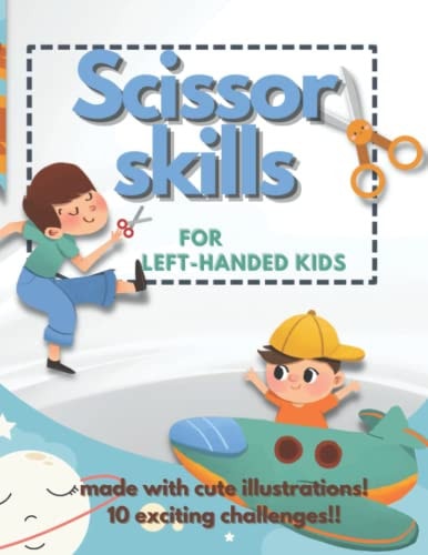 Scissor Skill for Left-handed Kids Preschool Scissor Skill