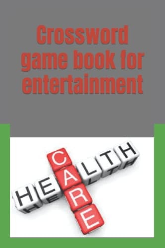 Crossword Game Book for Entertainment