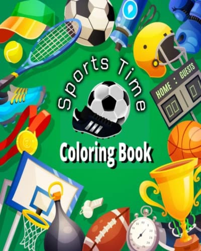 My Sports Coloring Book