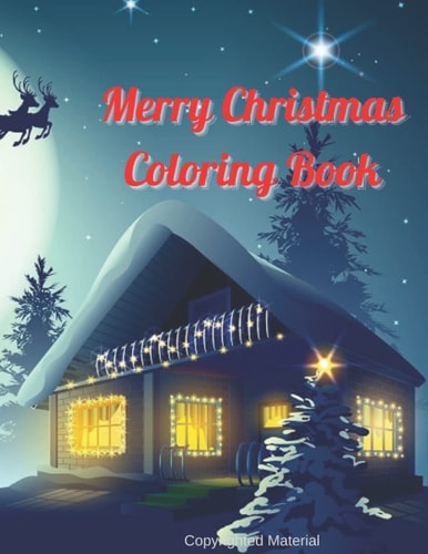 Merry Christmas Coloring Book Coloring Book for Kids
