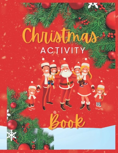 Christmas Activity Book for Kids