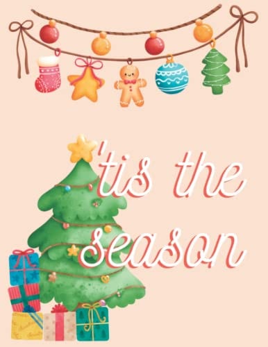 'Tis the Season Christams Coloring & Activity Book
