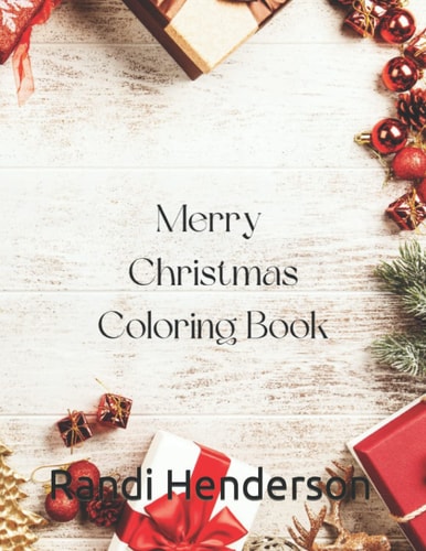 MERRY CHRISTMAS COLORING BOOK.