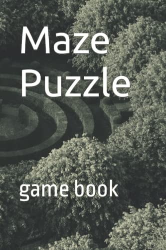 Maze Puzzle Game Book