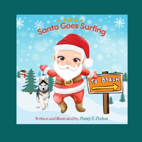Santa Goes Surfing