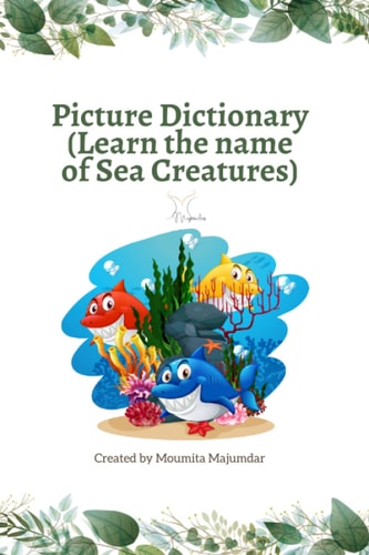 Picture Dictionary Learn the Name of Sea Creatures